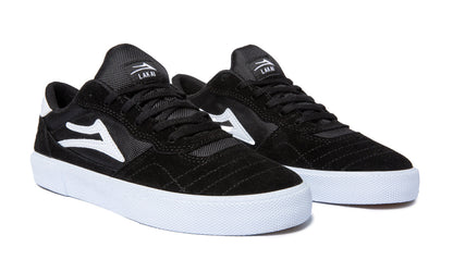 Lakai Shoes Cambridge Black White Suede USA SIZE Skateboard Sneakers