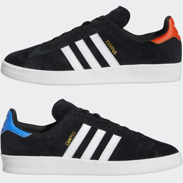 Adidas Shoes Campus Adv Black White Black Us Size Skateboard Sneakers