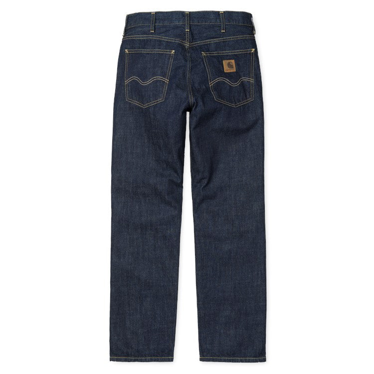 Carhartt Jeans Marlow Pant Blue Rinsed Skateboard Bmx Pants