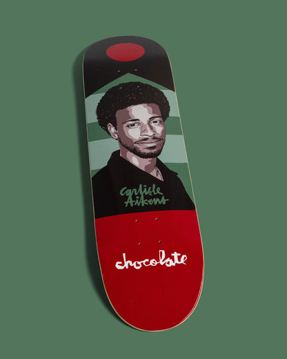 Chocolate Skateboard Deck Carlisle Aikens Hecox Portrait 8.5"