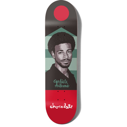 Chocolate Skateboard Deck Carlisle Aikens Hecox Portrait 8.5"