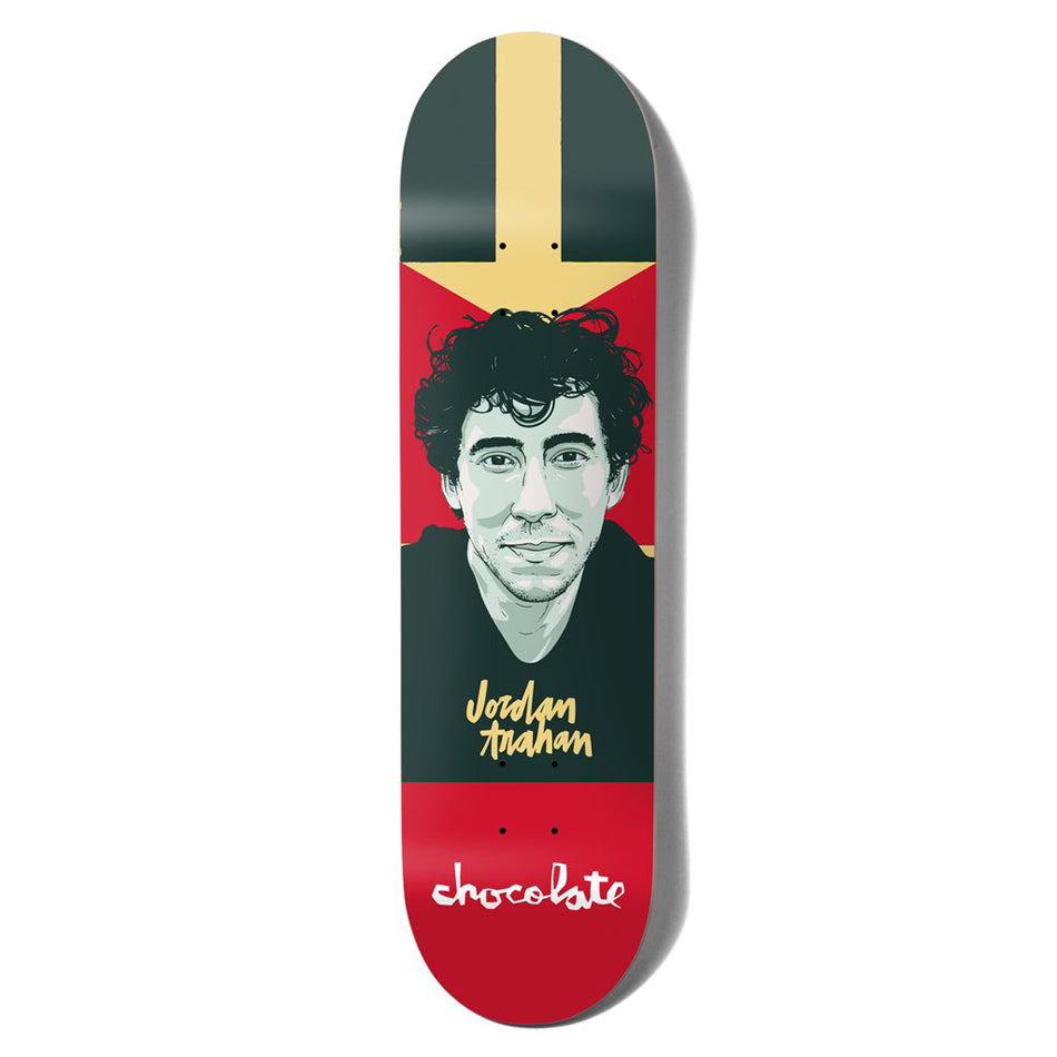 Chocolate Skateboard Deck Jordan Trahan Hecox Portrait 8.5"