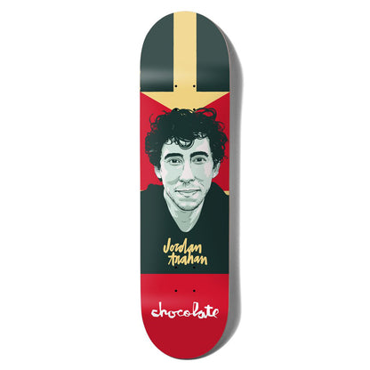 Chocolate Skateboard Deck Jordan Trahan Hecox Portrait 8.5"