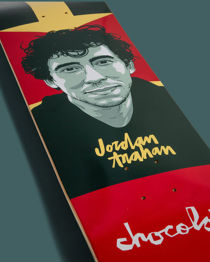 Chocolate Skateboard Deck Jordan Trahan Hecox Portrait 8.5"