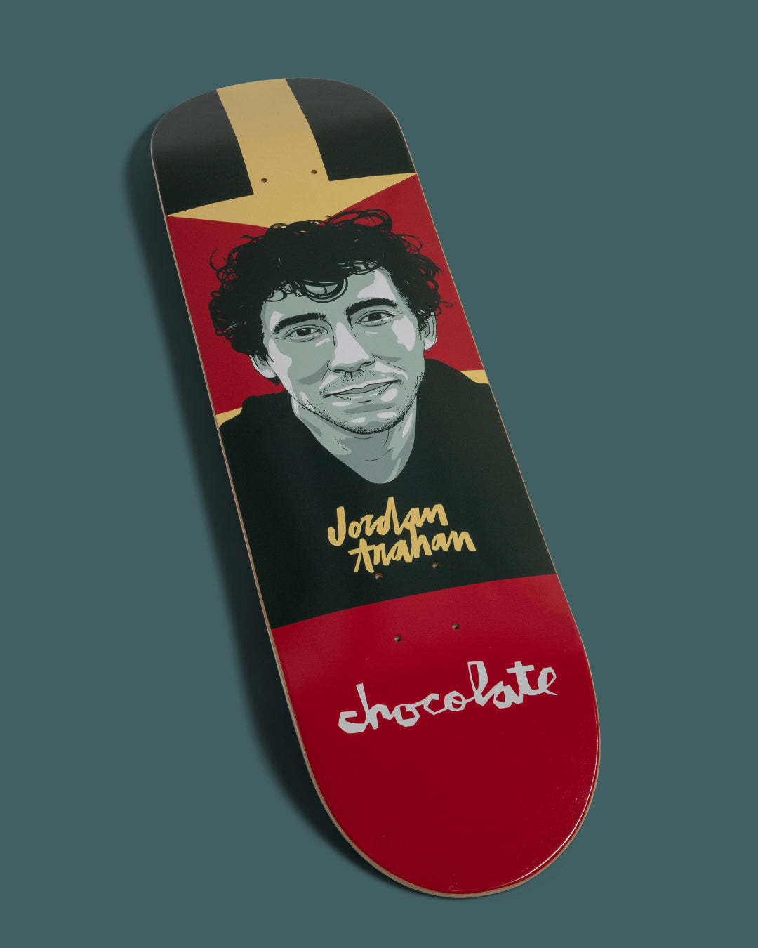 Chocolate Skateboard Deck Jordan Trahan Hecox Portrait 8 5