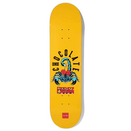 Chocolate Skateboard Deck Stevie Perez Scorpion Dice 8.4"