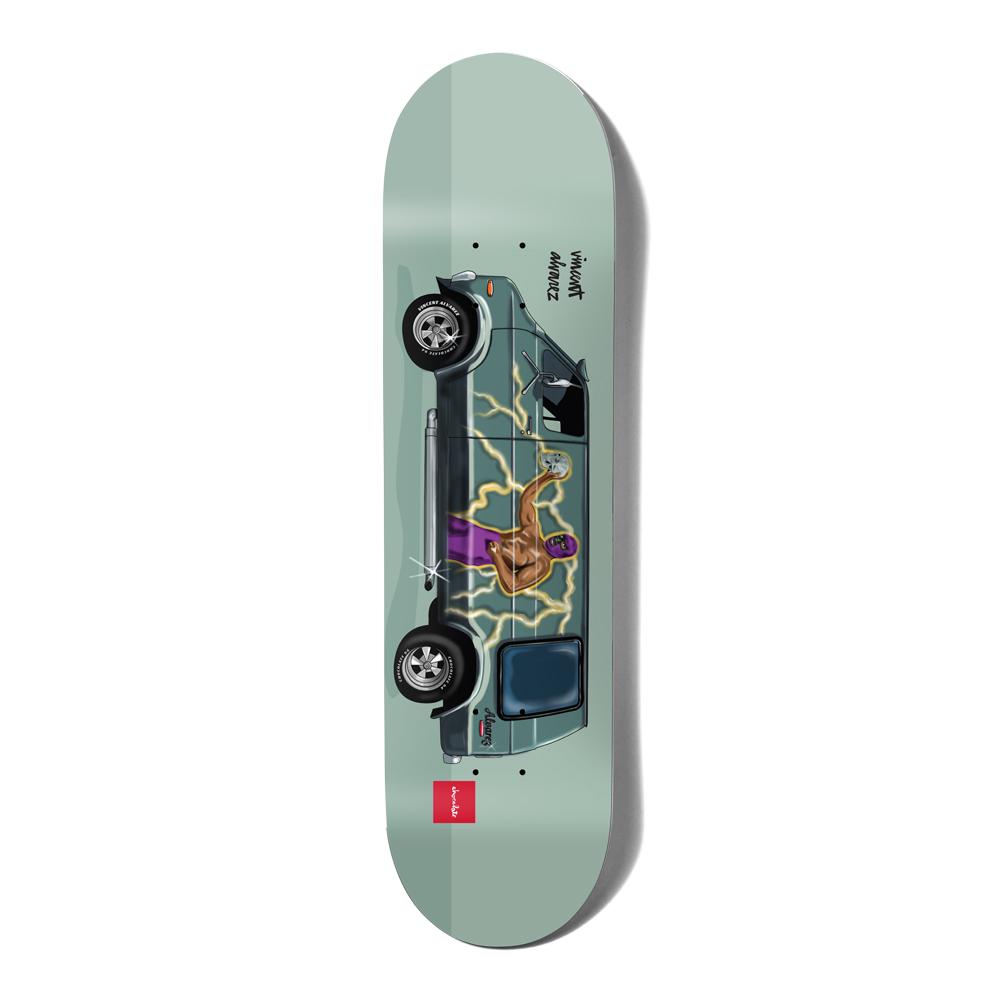Chocolate Skateboard Deck Vincent Alvarez Vanners WR41 8.25"