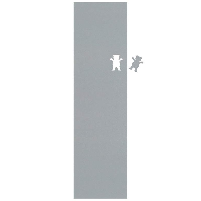 Grizzly Grip Tape Clear Cutout Bear Full Skateboard Deck Griptape