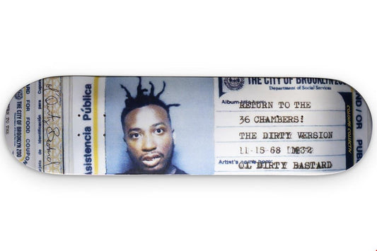 Colours Collectiv Skateboard Deck x ODB Welfare Card 8.25"