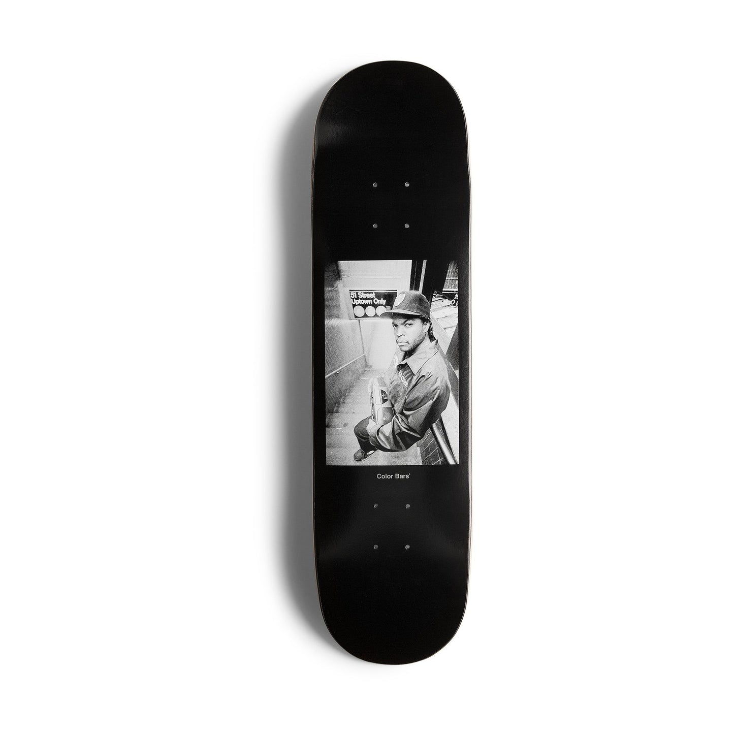 Color Bars Skateboard Deck Ice Cube L.A. to New York 8.25"