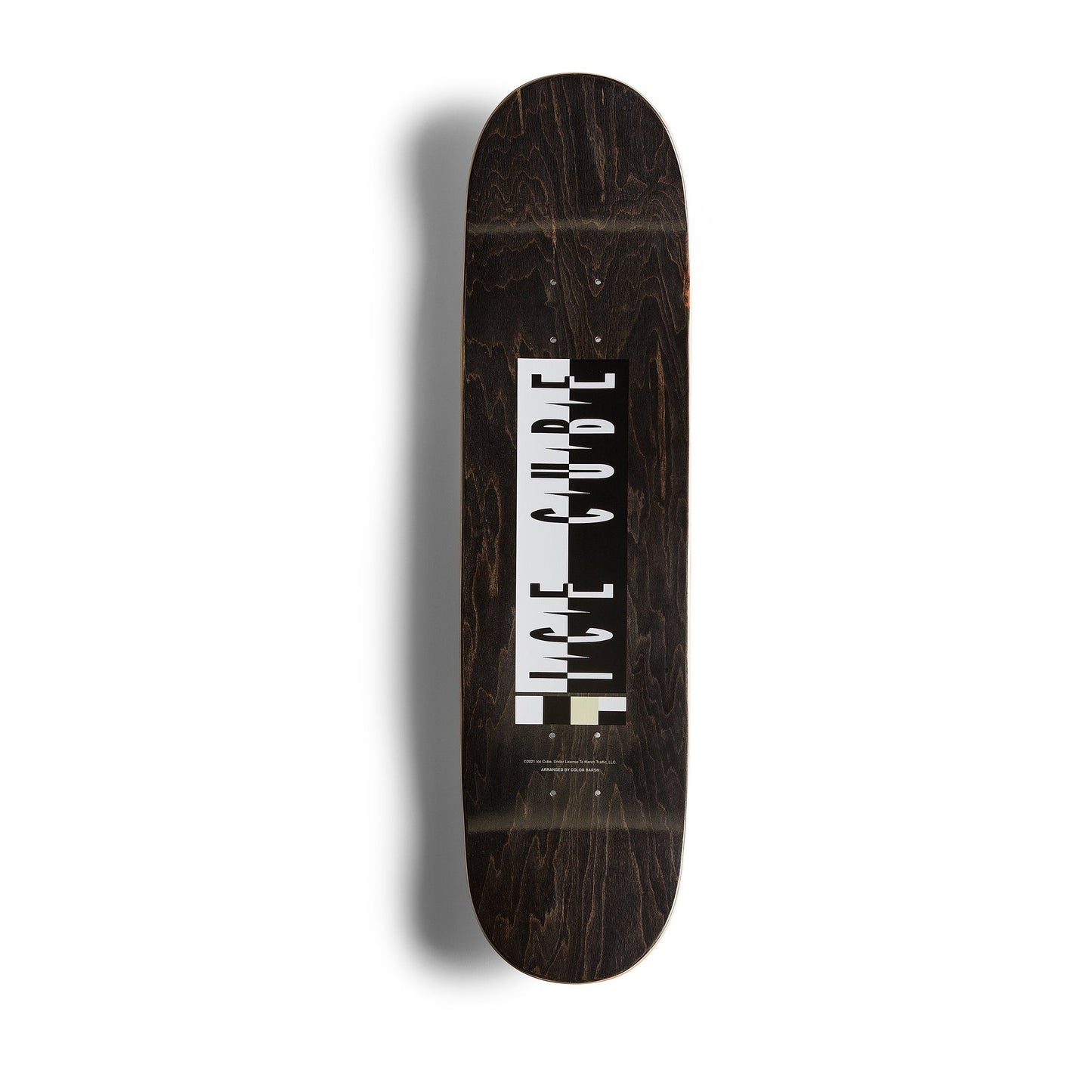 Color Bars Skateboard Deck Ice Cube Drop Top 8.25"
