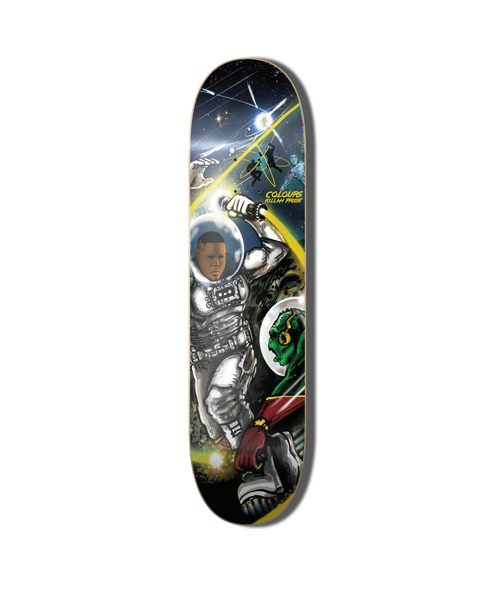 Colours Collectiv Skateboard Deck x ODB Killah Priest Planet of the Gods 8.1"