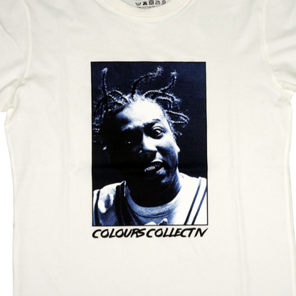 Colours Collectiv Tee x ODB Portrait White Skateboard T-Shirt