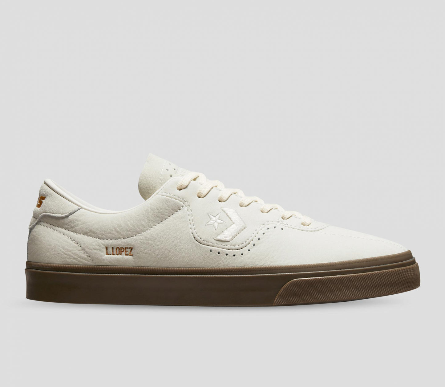 Cons Shoes Louie Lopez Pro Low Egret Dark Mushroom Converse Skateboard Sneakers