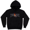 Thrasher Hood Neckface Cop Car Black Skateboard Jumper Sweater