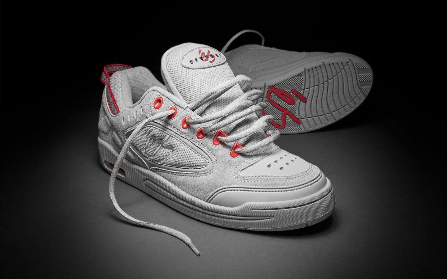 eS Shoes Creager Grey Re-issue US SIZE Skateboard Sneakers