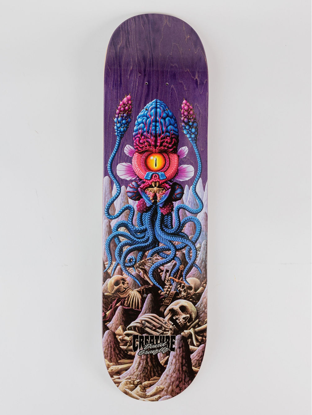Creature Skateboard Deck David Gravette Caverns 8.375"