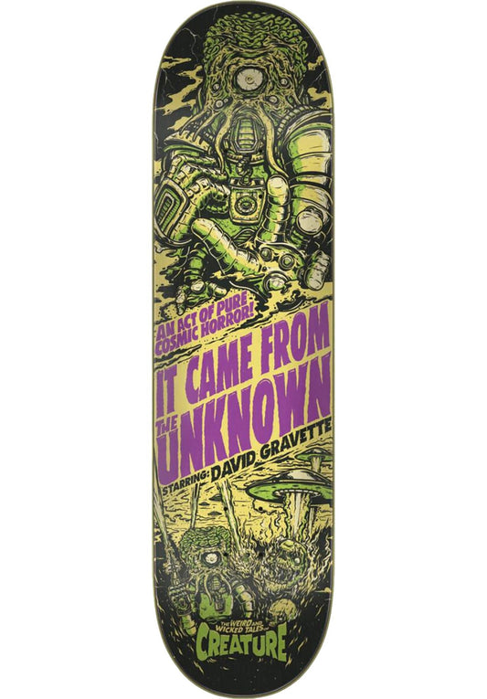 Creature Skateboard Deck David Gravette Wicked Tales 8.3"