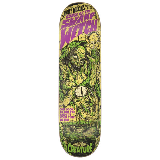 Creature Skateboard Deck Jimmy Wilkins Wicked Tales 8.8"