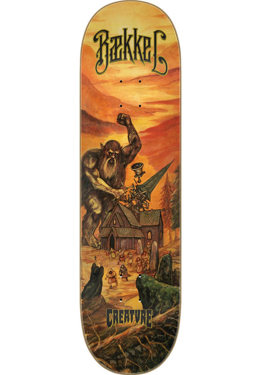 Creature Skateboard Deck Kevin Baekkel Decimate 8.6"