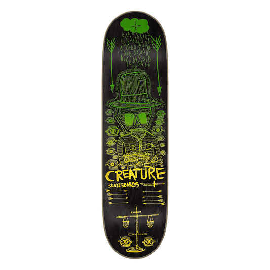 Creature Skateboard Deck MAGIC HANDS LG 8.5"