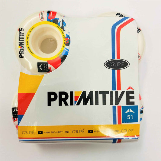 Crupie Skateboard Wheels Tiago Lemos x Primitive 51mm 101a