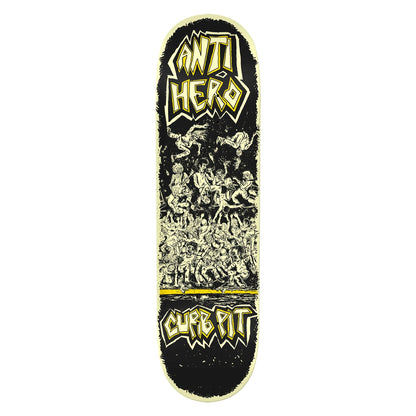 Anti Hero Skateboard Deck CURB PIT III 8.06" Art By Mike Gigliotti
