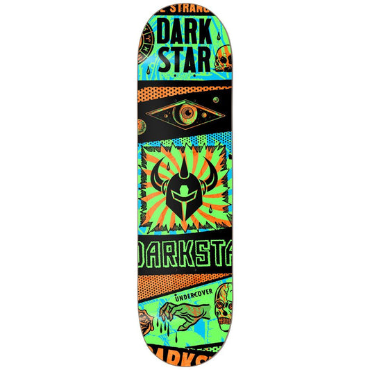 Darkstar Skateboard Deck Collapse HYB Green 8.25"