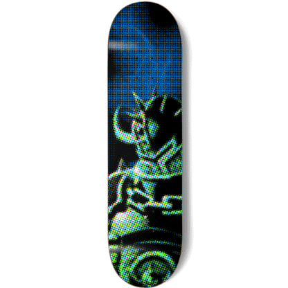 Darkstar Skateboard Deck Dots HYB Blue 8"