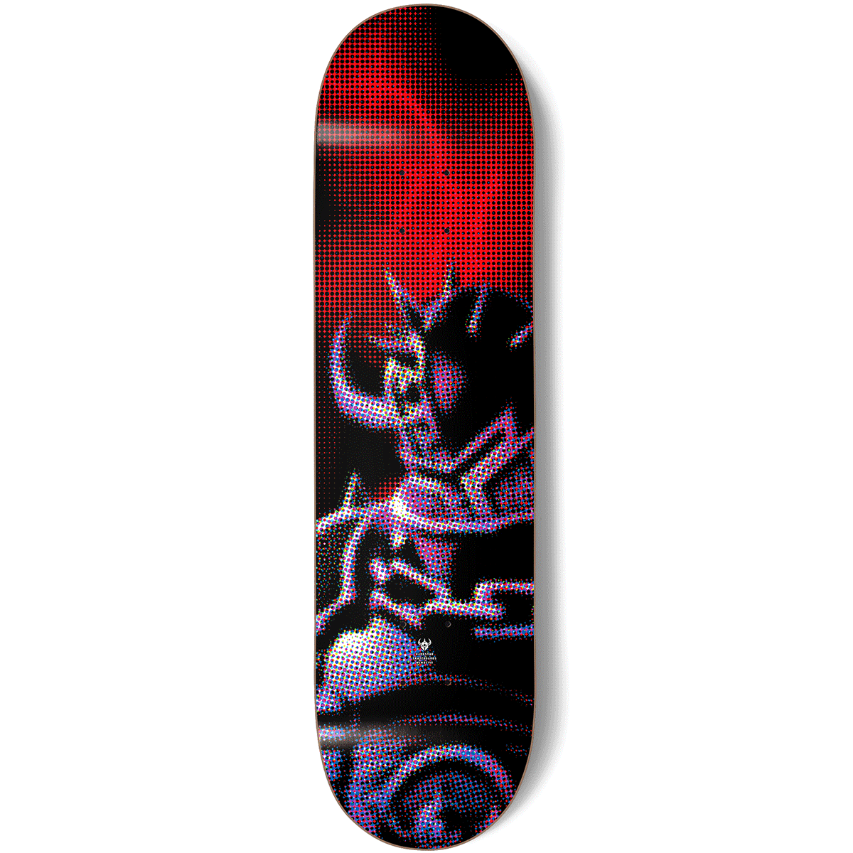 Darkstar Skateboard Deck Dots Hyb Red 7 75