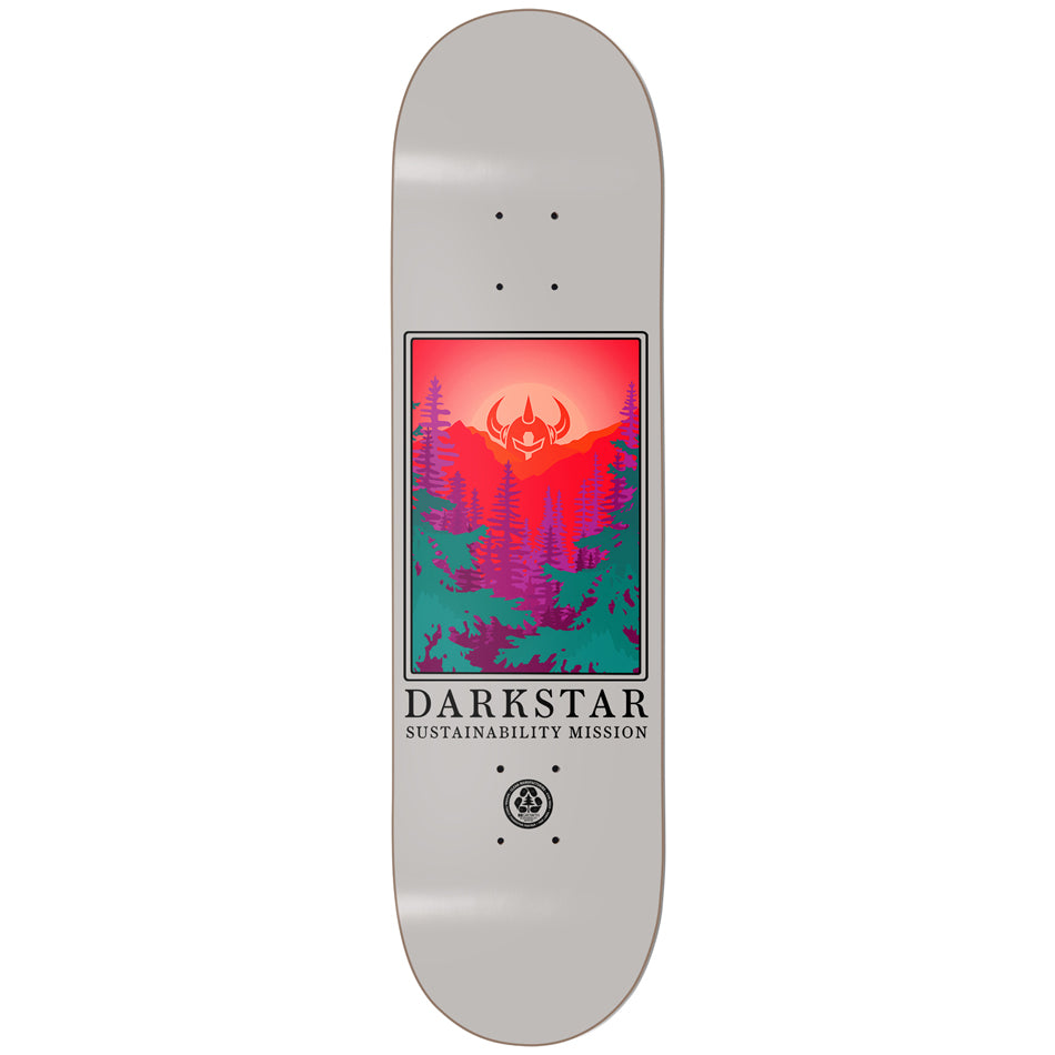 Darkstar Skateboard Deck Mission HYB Red 8.25"
