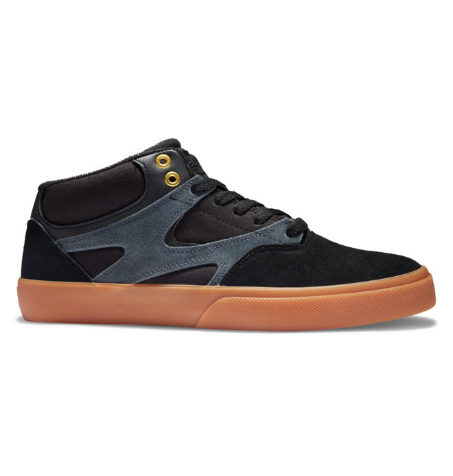 Dc Shoes Josh Kalis Vulc Mid S Black Gum Usa Size Skateboard Sneakers