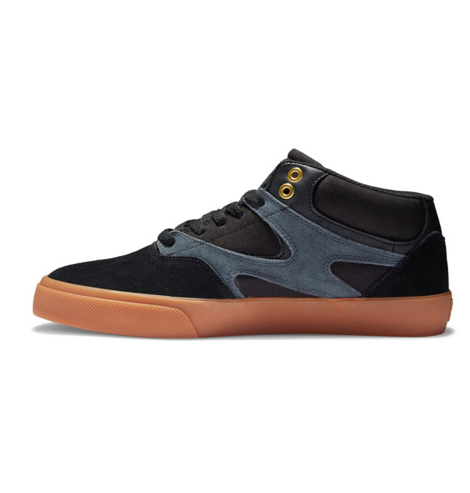 DC Shoes Josh Kalis Vulc Mid S Black/Gum USA Size Skateboard Sneakers