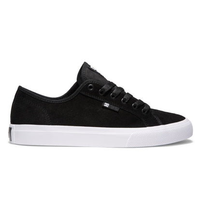 DC Shoes Manual S Black White Super Suede US SIZE Skateboard Sneakers