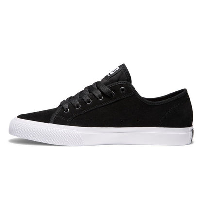 DC Shoes Manual S Black White Super Suede US SIZE Skateboard Sneakers