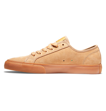 DC Shoes Manual S Brown Gum Super Suede US SIZE Skateboard Sneakers