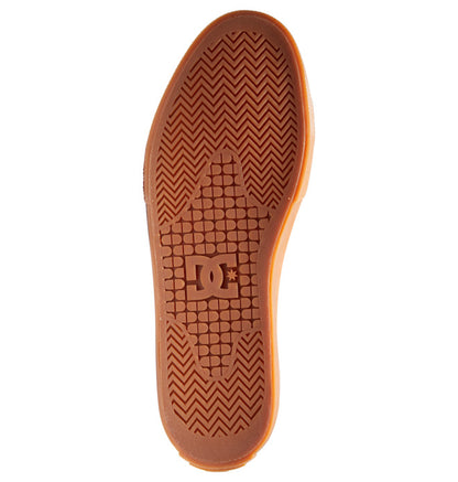 DC Shoes Manual S Brown Gum Super Suede US SIZE Skateboard Sneakers