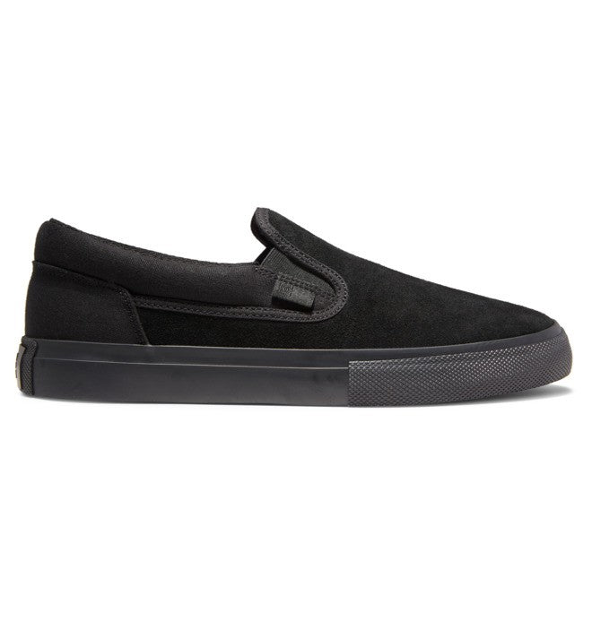 DC Shoes Manual Slip-On Black/Black US SIZE Skateboard Sneakers