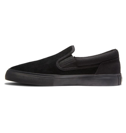 DC Shoes Manual Slip-On Black/Black US SIZE Skateboard Sneakers