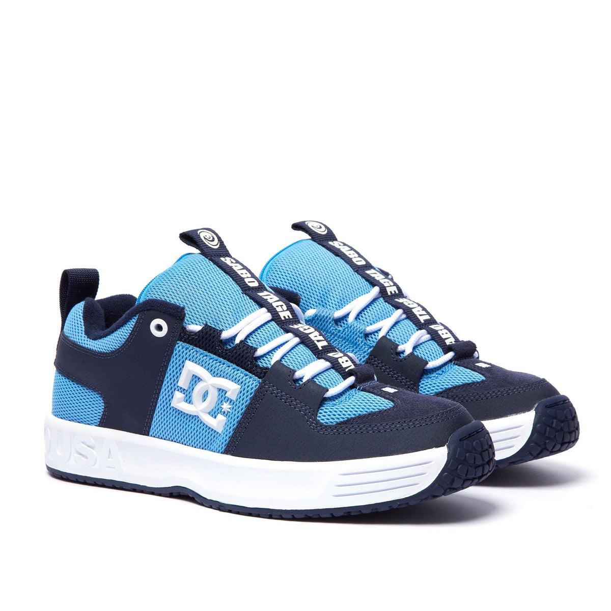 Dc Shoes X Sabotage Lynx Og Dark Navy Us Size Skateboard Sneakers