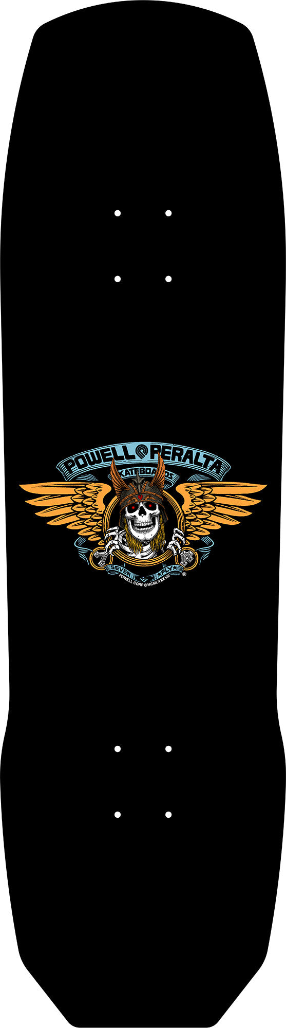 Powell Peralta Deck Andy Anderson Heron Skull 9.13" Blue Maple