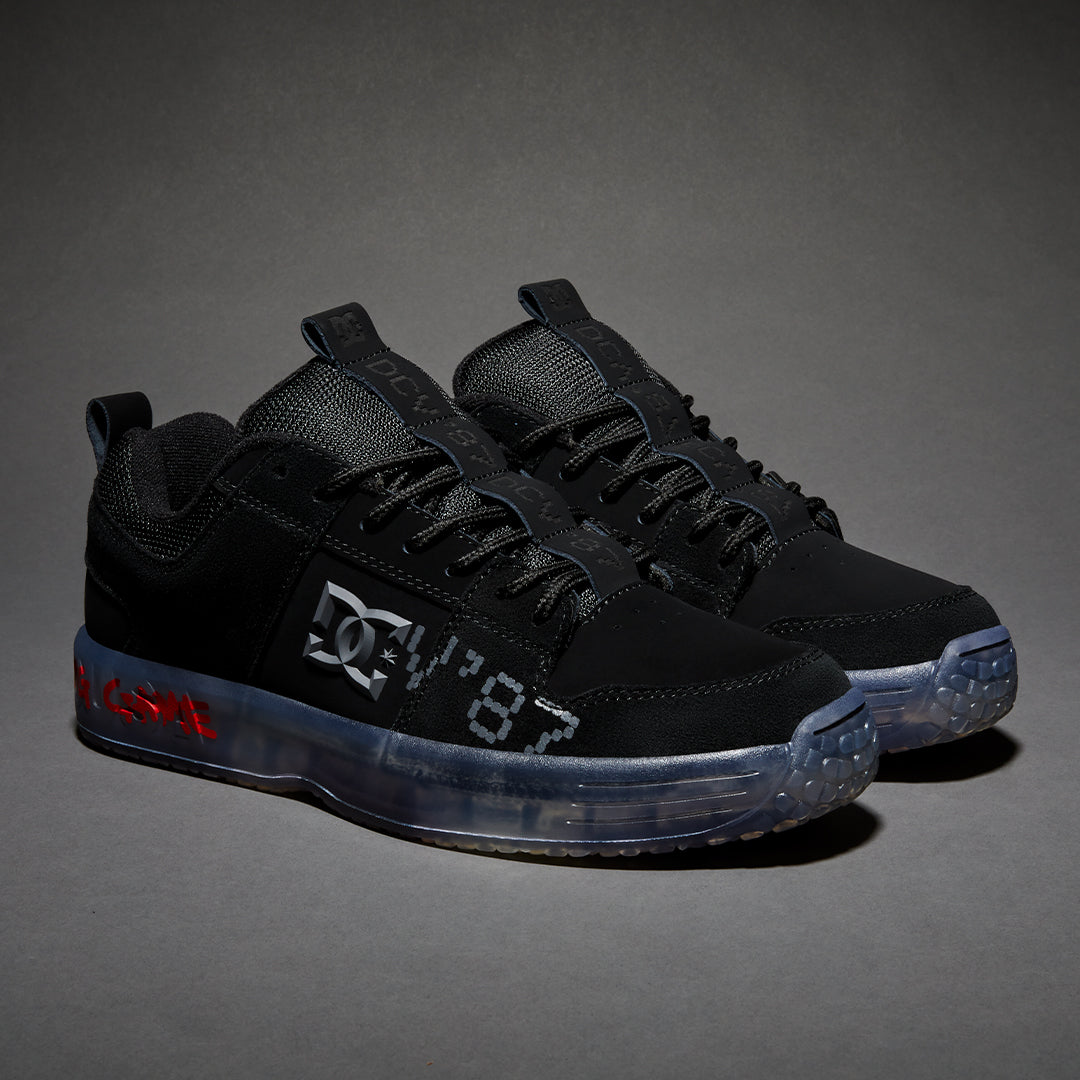 Dc Shoes Lynx Dcv87 Black Lucien Clarke Us Size Skateboard Sneakers