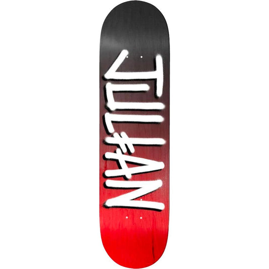 Deathwish Skateboard Deck Julian Davidson Gang Name Black Red 8"