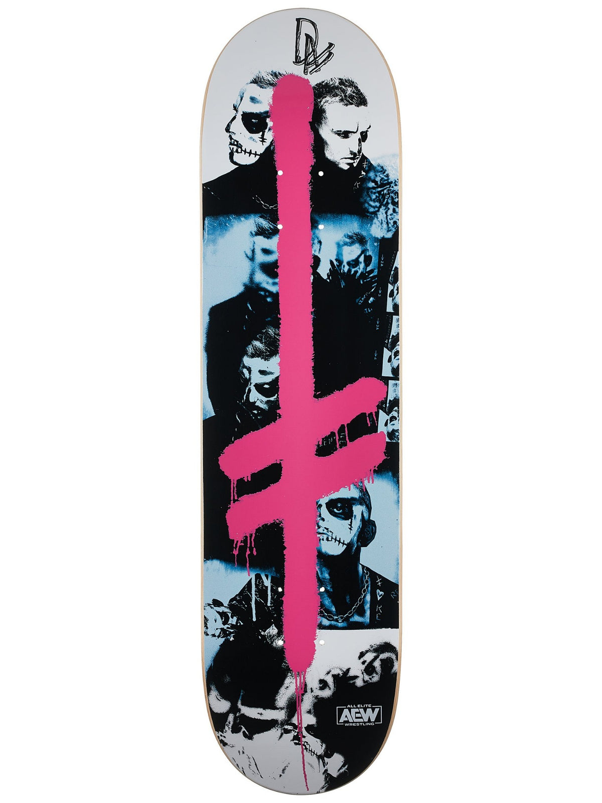 Deathwish Skateboard Deck Darby Allin Gang Logo Pink 8 Limitied Edition