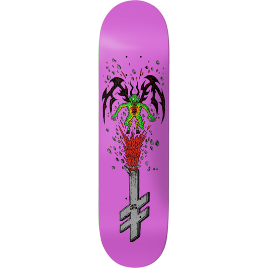 Deathwish Skateboard Deck Jake Hayes Exorcism Failed 8.25"