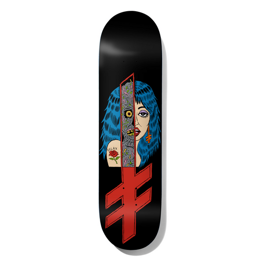 Deathwish Skateboard Deck Jamie Foy Blasphemy 8.38" JJ Villard