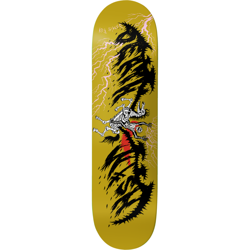 Deathwish Skateboard Deck Jamie Foy Exorcism Failed 8.5" (TWIN TAIL)