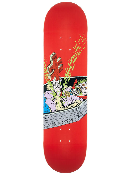 Deathwish Skateboard Deck Jon Dickson Blasphemy 8.125" JJ Villard