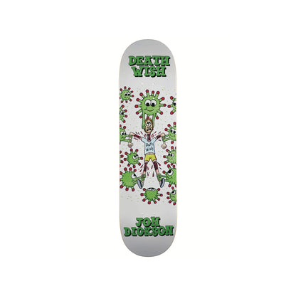 Deathwish Skateboard Deck Jon Dickson Quarantine 8.25"