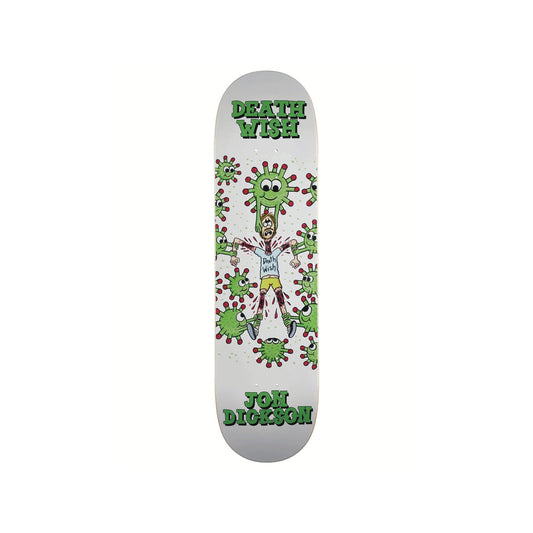 Deathwish Skateboard Deck Jon Dickson Quarantine 8.25"
